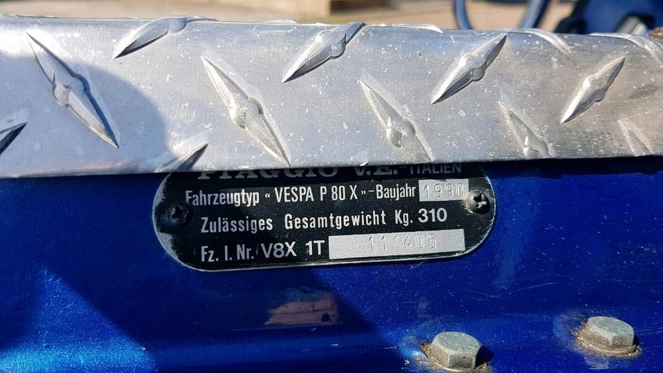 Vespa PX80 Lusso mit 125ccm Motor in Zweibrücken