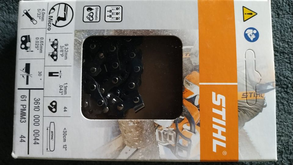 3X Original STIHL Kette für Kettensäge NEU/OVP Sägekette in Erfurt