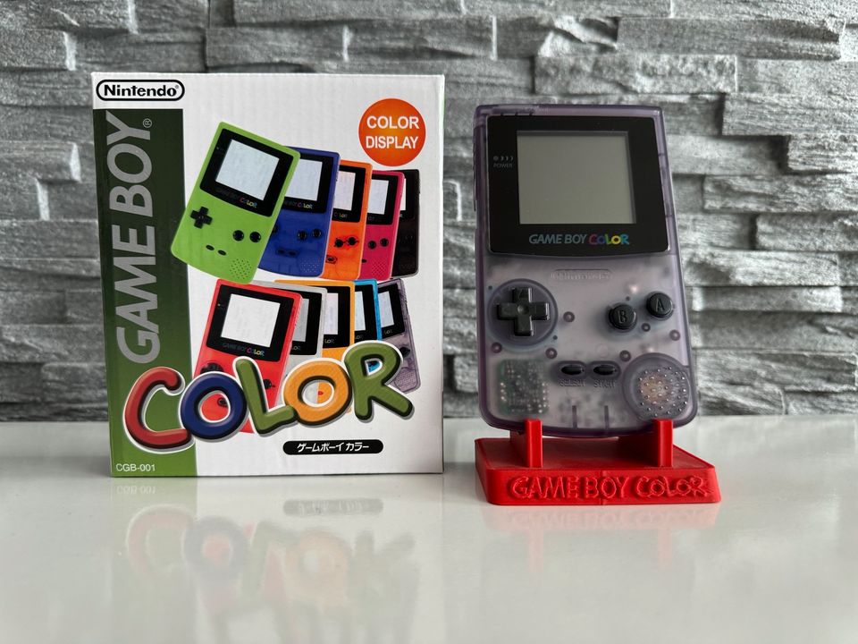 Nintendo Gameboy Color Lila Transparent OVP in Bonn