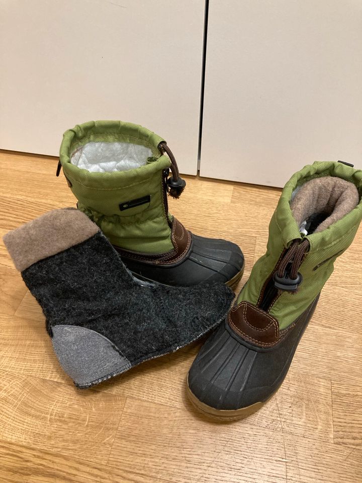 Snow Boots/Winterstiefel, Gr. 31/32, grün, von Grünland in Sulzbach