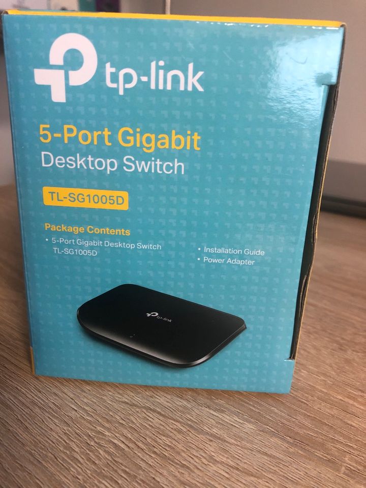 Tp link 5-Port Gigabit Desktop Switch in Maxhütte-Haidhof
