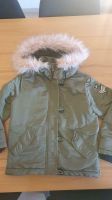 H&M coole  Winterjacke 140 Fellkapuze Armystyle Eimsbüttel - Hamburg Niendorf Vorschau