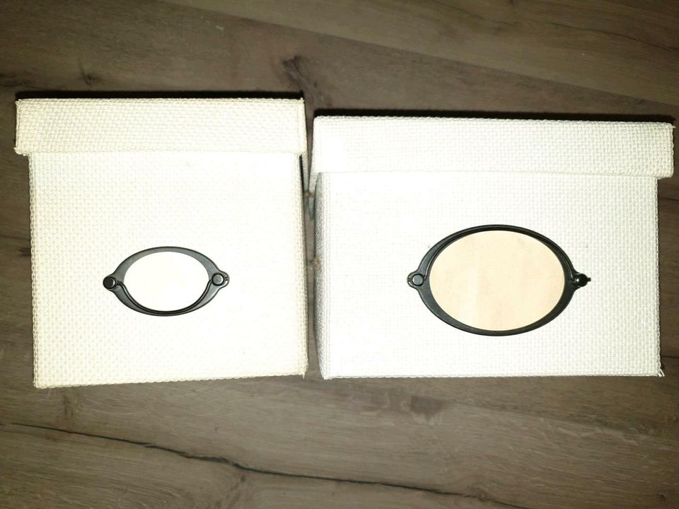 2 KVARNVIK Kasten Box Schachtel IKEA Deko beige in Kiel