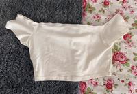 Crop top bauchfrei off shoulder schulterfrei shirt Hessen - Volkmarsen Vorschau