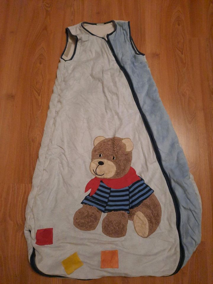 Schlafsack Teddy gefüttert ärmellos Gr. 110 von Sterntaler in Leipzig