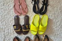 8 Paar Schuhe Flip Flops, Pantoletten, Ballerinas Gr. 36 Bayern - Olching Vorschau