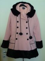 Hell Bunny pinker Damen Wintermantel Größe XL/UK16 mit Plüschsaum Leipzig - Gohlis-Mitte Vorschau