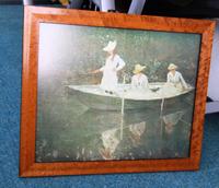 Wunderschöner Wurzelholzrahmen mit Monet  Kunstdruck Niedersachsen - Göttingen Vorschau