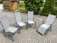 Gartenstühle + Liegestuhl Stapelstühle Alu mit Polster Bayern - Allersberg Vorschau