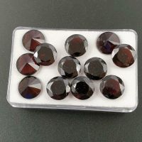 12x Echter rund fac. Granat ( ges. 53,1 Carat ) D = 10 mm Nordrhein-Westfalen - Recklinghausen Vorschau