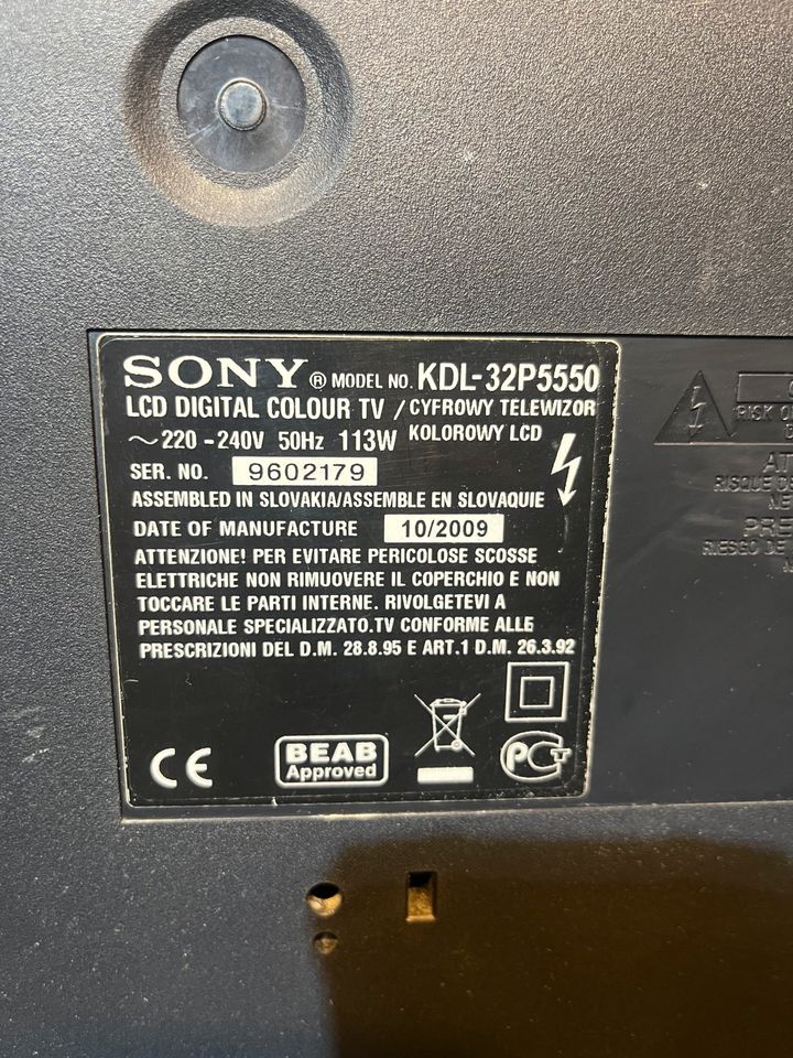 Sony bravia LCD 32zoll in Worms