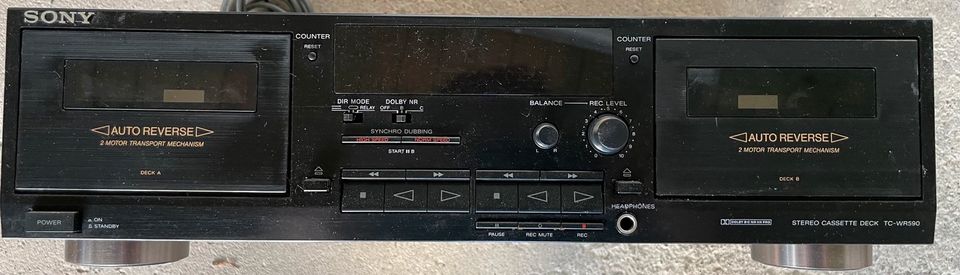 Sony Doppel Kassetten Player TC-WR590 in Bielefeld