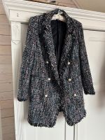 NEU Zara Woman Tweed Blazer Jacke CC Style S 36 Mantel Boucle Dresden - Äußere Neustadt Vorschau