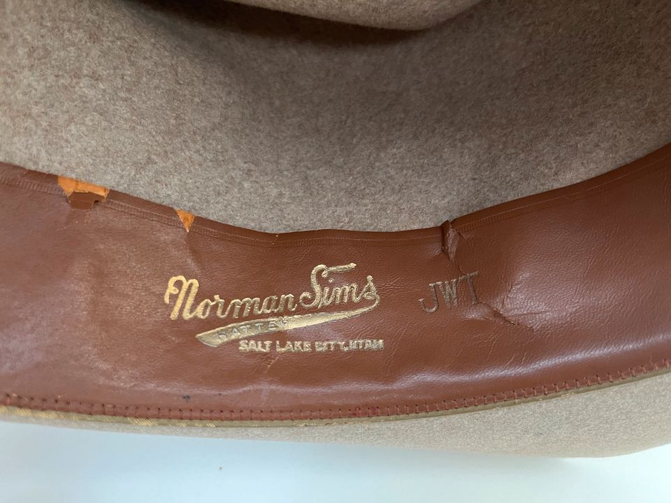 Vintage Stetson Hat 7 1/8  1930-1950 Jahre Hut Fedora in Wolfsburg