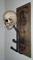 Helmhalter, Biker-Garderobe, Sons of Anarchy, Reaper, Totenkopf Bayern - Vohenstrauß Vorschau