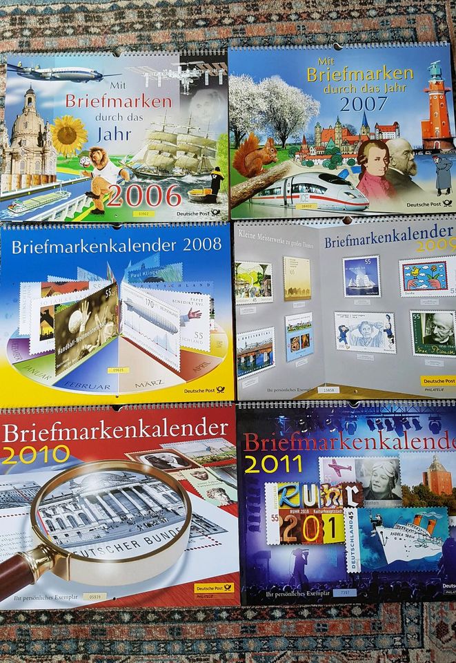 Briefmarkenkalender Deutsche Post in Köln