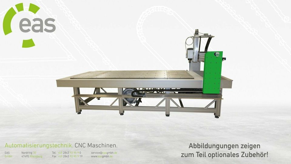 CNC Fräse - Versatil 2500 - EAS GmbH - 2500x1250mm / 23320€* in Rheinberg