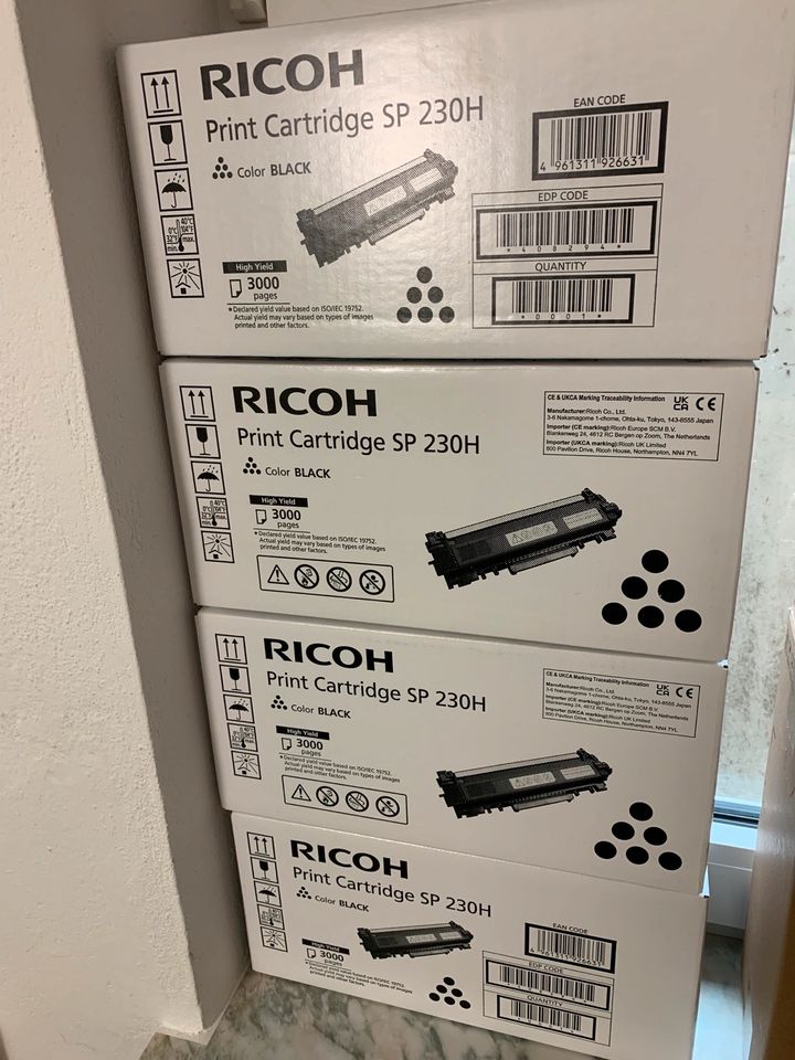 Ricoh Toner Schwarz SP 230H Neu Original in Rehfelde