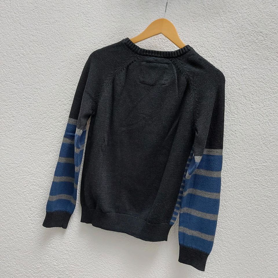 s.Oliver ☆ Pullover ☆ Gr. S ☆ Herren ☆ Strick ☆ Winter ☆ blau in Freisen