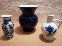 3 Vasen  Blumenvase Vase blau/weiß Dekovase Leipzig - Dölitz-Dösen Vorschau