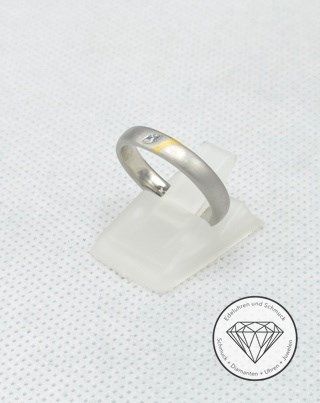 Wert 990,- Diamant Ring 950er Platin & 900er Gold 191558  xxyy in Wuppertal