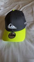 Quiksilver New Era Snapback Mütze original wie Neu grau neongelb Bayern - Bad Staffelstein Vorschau