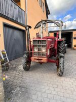 Ihc 383 Traktor mit frontlader und messerbalken Bayern - Kulmbach Vorschau