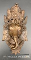 Vintage: Ganesha Büste, aus Bronze Messing Bochum - Bochum-Süd Vorschau