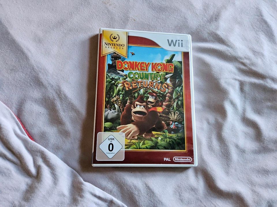Wii Spiel donkey Kong in Bopfingen