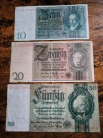 3 x Deutsche Banknote Geldscheine  - gebraucht Saarland - Schmelz Vorschau