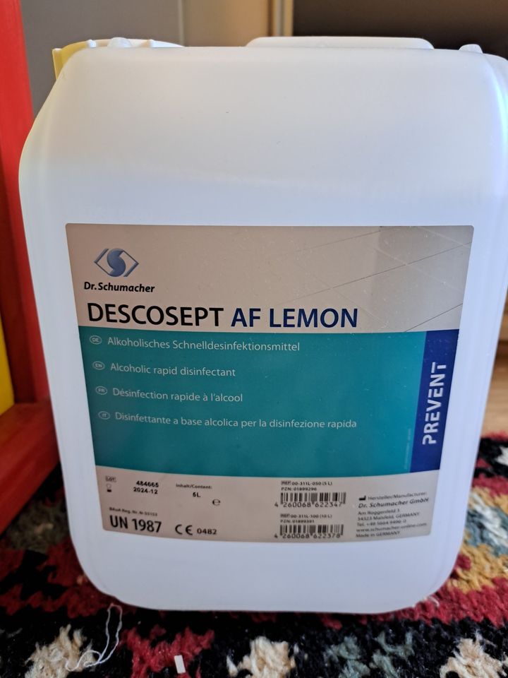Flächendesinfektion Descosept AF lemon 5 l Dr Schumacher in Hürth