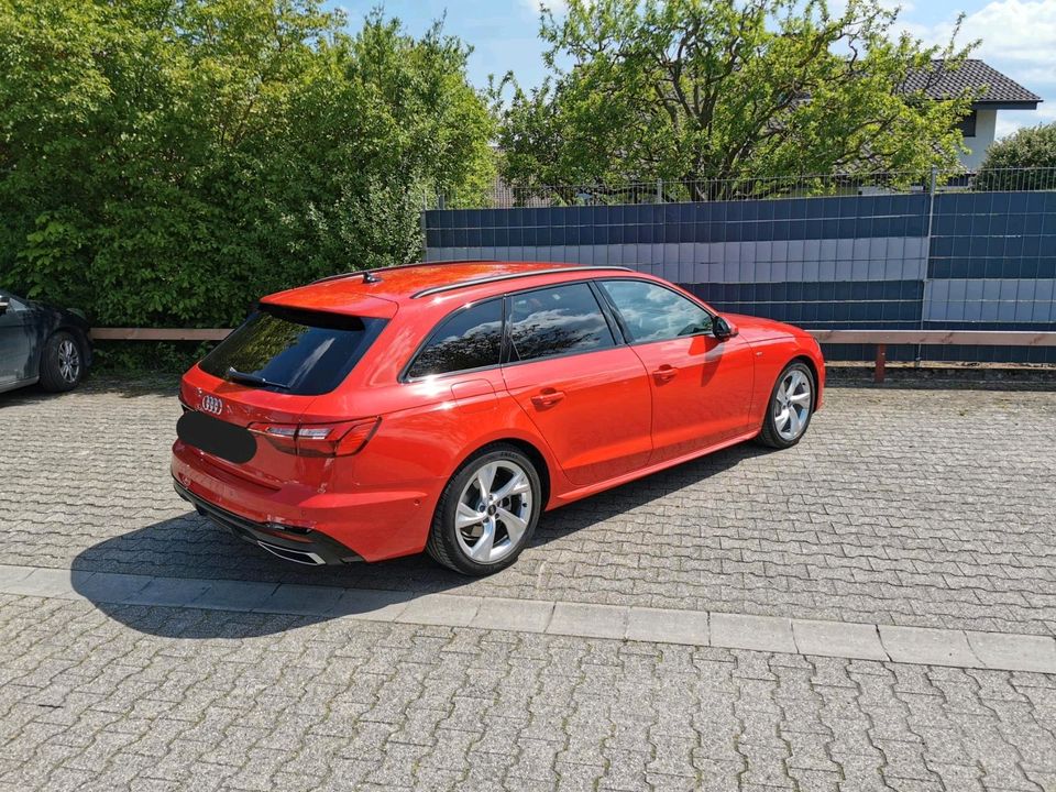 A4 Avant TFSI S tronic S line rot in Neckarsulm