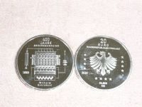 20 Euro Silbermünze 400 Jahre Rechenmaschine v. Wilhelm Schickard Bayern - Neutraubling Vorschau