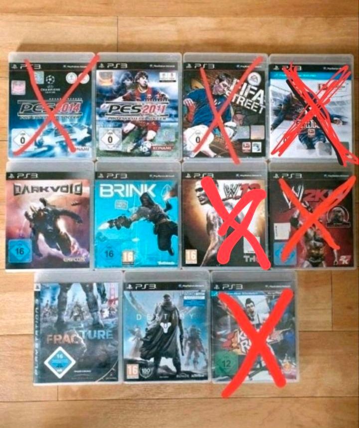 Verschiedene Playstation 3 Spiele (PS3) zu je 5 Euro in Waiblingen