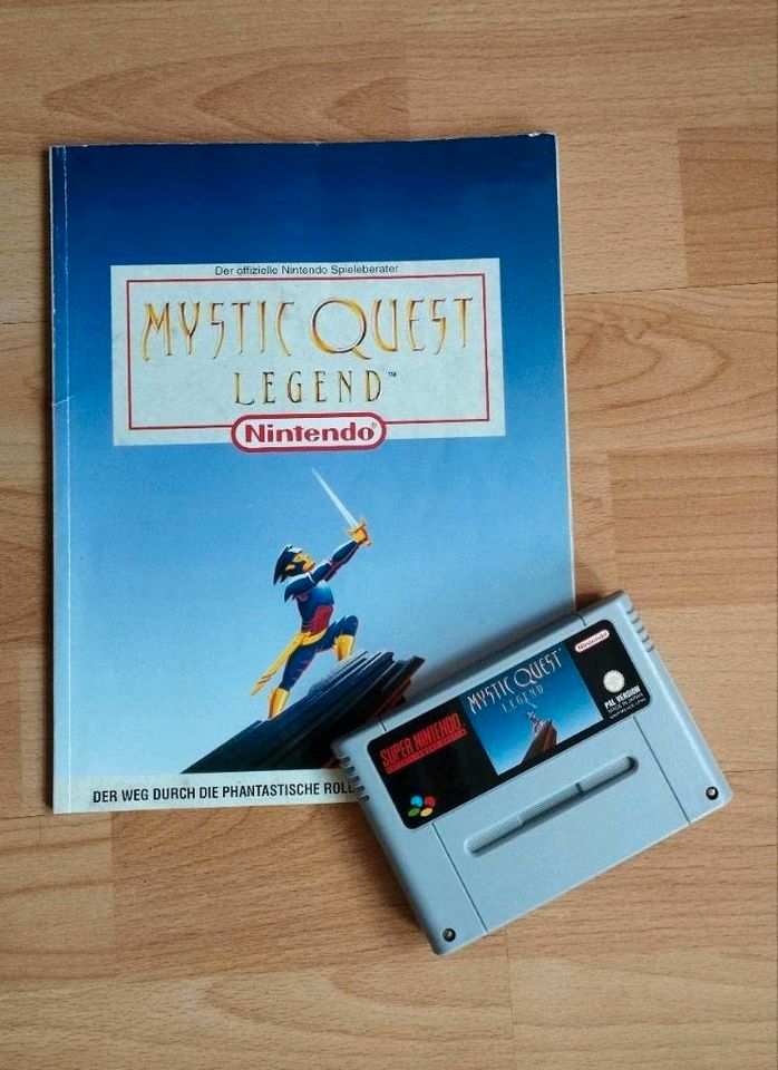 Mystic Quest Legend inkl Spieleberater SNES Nintendo Game in Leipzig