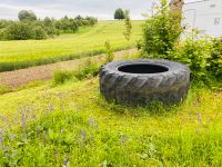 Traktorreifen Heuraufe Sandkasten Fitness Sandkasten Hochbeet Baden-Württemberg - Riedlingen Vorschau