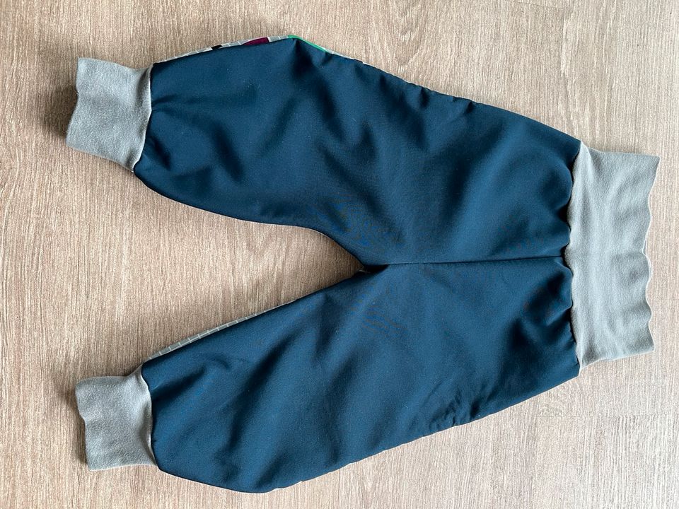 Matschhose 74-92 Buddelhose Regenhose Softshell Fleece handmade in Ratingen