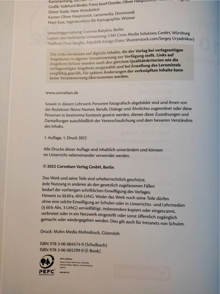 Schülerbuch Unsere Erde 10 Gymnasium Bayern - neu in Erlenbach