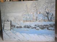 Winterbild von Claude Monet Wuppertal - Vohwinkel Vorschau