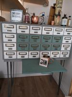 Unikat Kommode Mid Century Apothekerschrank Katalog mit Nailpin B Schleswig-Holstein - Flintbek Vorschau