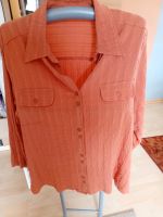 Hemd Bluse Gr 50 Orange Glanz Faden Damen Kleider Baden-Württemberg - Brühl Vorschau