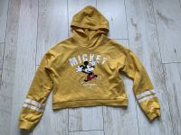 H&M Disney Micky Pullover kurz Kapuze Sweat gelb retro 146/152 Sachsen - Weinböhla Vorschau