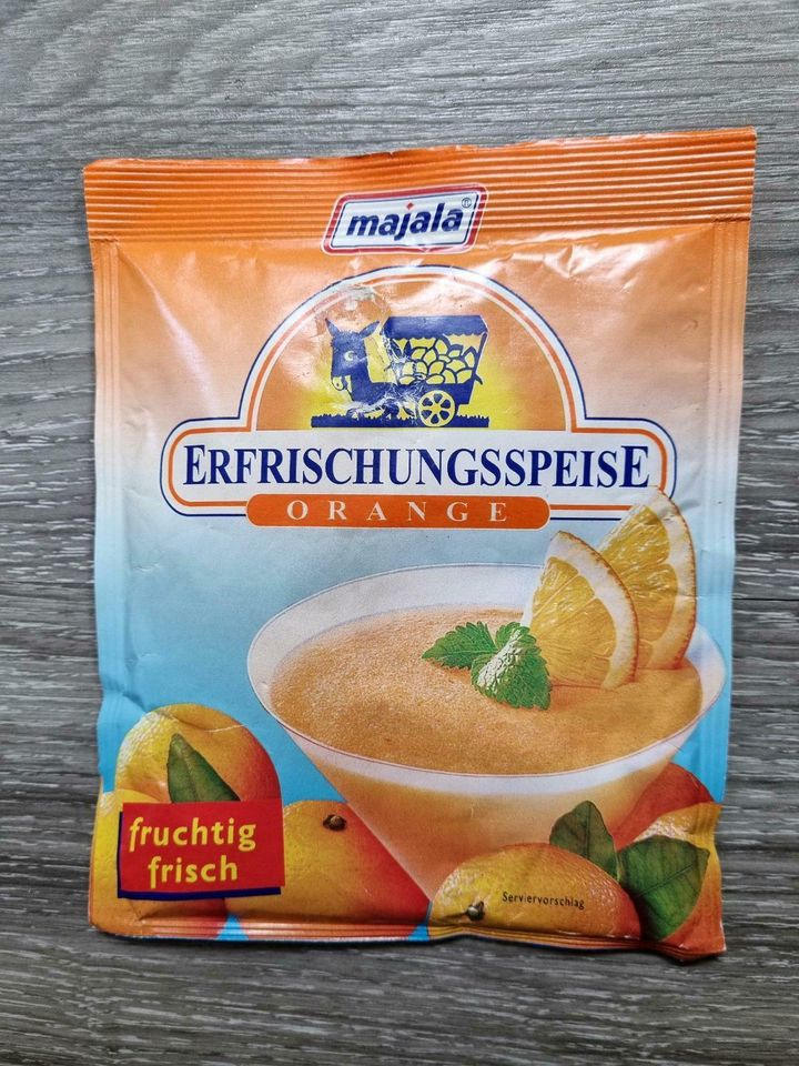 Original majala Orange /Zitrone OVP Pudding Erfrischungsspeise in ...