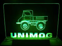 Unimog LED Schild Oldtimer 401 411 406 421 Cabrio NEU Geschenk Niedersachsen - Emlichheim Vorschau