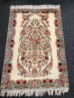 Wunderschöner feiner Tabriz Perserteppich mit Seide Beige Creme Hamburg-Mitte - Hamburg Altstadt Vorschau