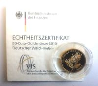 Gold! 20€ Kiefer 2013, Bst.D oder G Düsseldorf - Pempelfort Vorschau