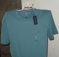 Tommy Hilfiger Shirt grün Slim Fit Stretch Neu mit Etikett M L Nordrhein-Westfalen - Hückeswagen Vorschau