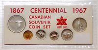 1867-1967 Kanada Centennial Souvenir 6-Coin Set MINT Niedersachsen - Grasberg Vorschau