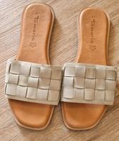 Tamaris Pantoletten Sandalen mint grün Gr 41 Leder Berlin - Spandau Vorschau