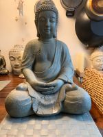 XXL Buddha Figur Lotussitz 42 cm x 30 x 24 Betonfarben Grau Nordrhein-Westfalen - Dinslaken Vorschau